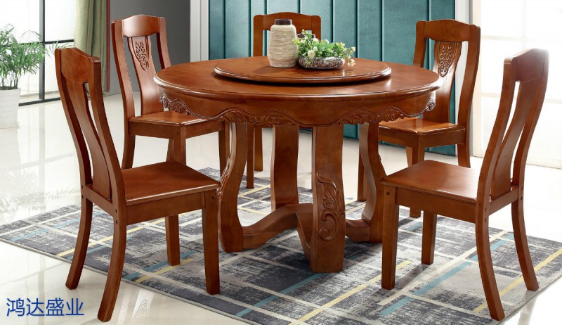 江西南康實(shí)木餐桌椅廠家35