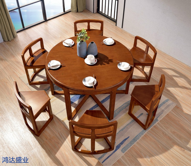 江西南康實(shí)木餐桌椅廠家45