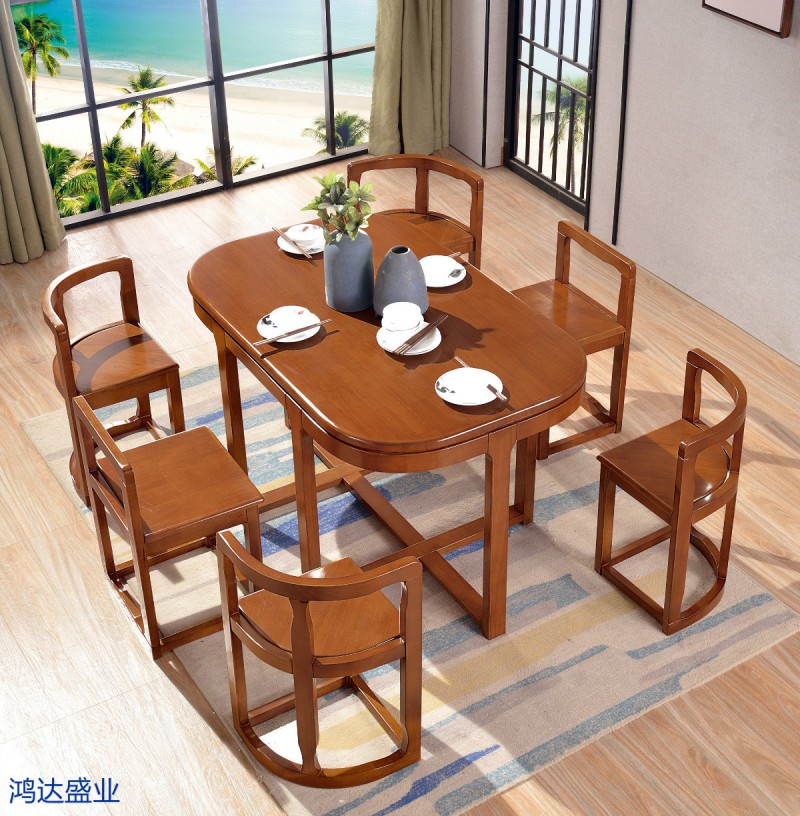 江西南康實(shí)木餐桌椅廠家47