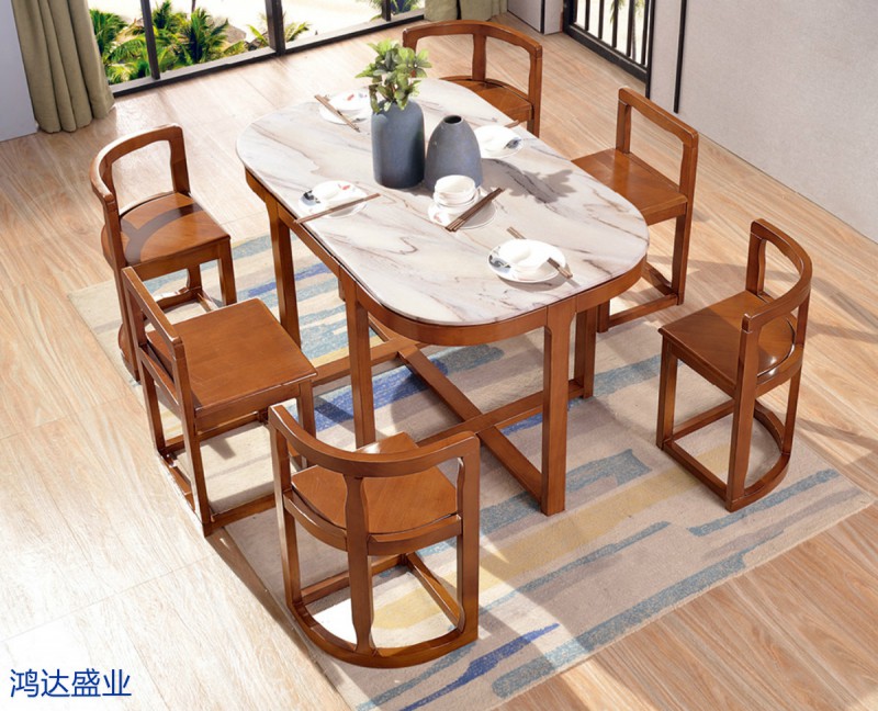 江西南康實(shí)木餐桌椅廠家48