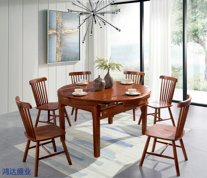 江西南康實(shí)木餐桌椅廠家52