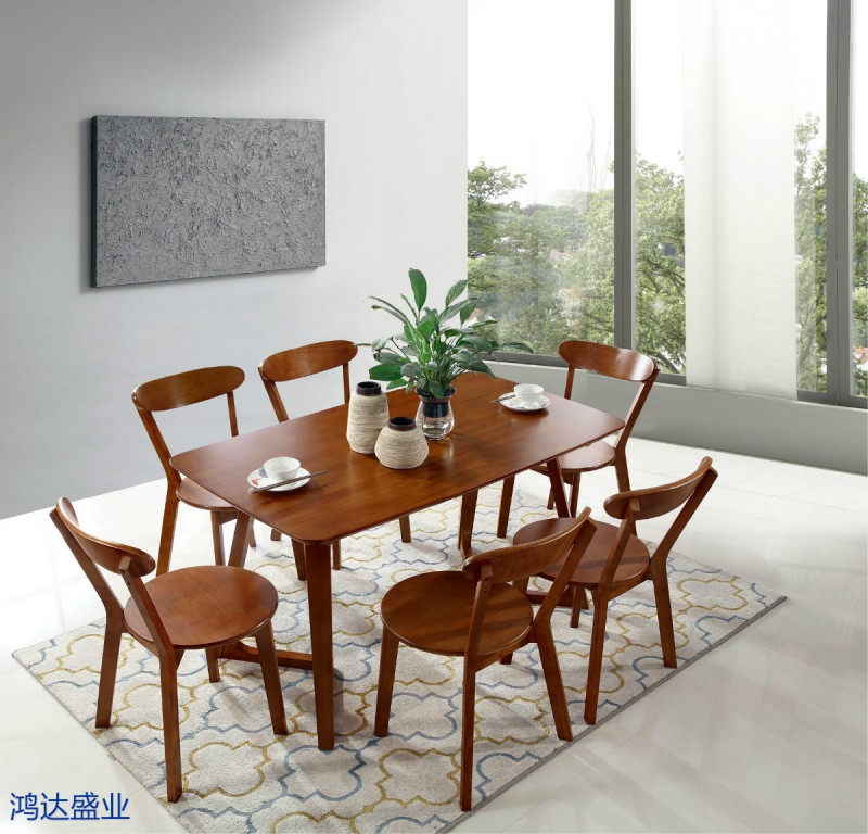 江西南康實(shí)木餐桌椅廠家54