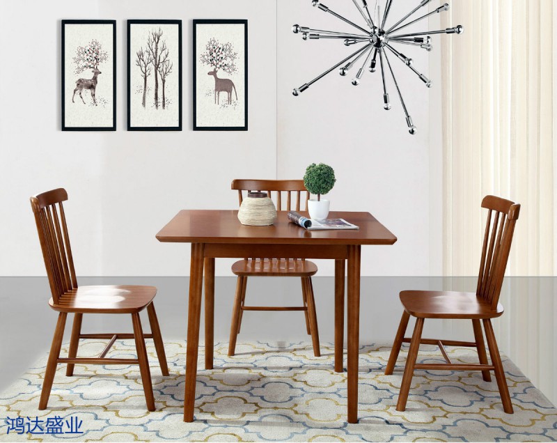 江西南康實(shí)木餐桌椅廠家57