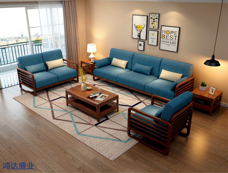 江西南康實(shí)木沙發(fā)9