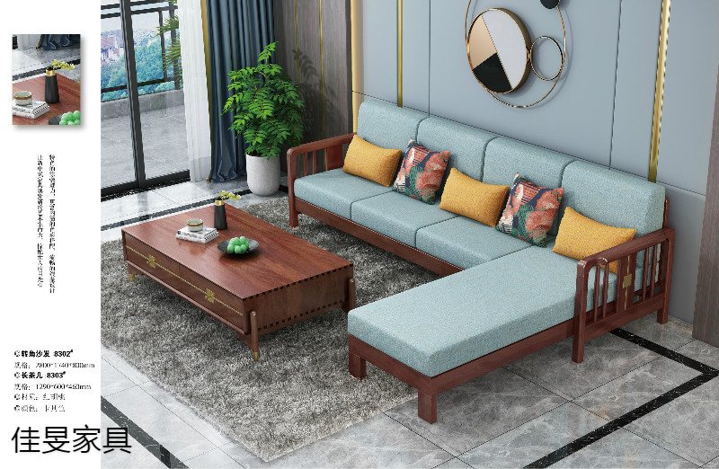 江西南康輕奢新中式家具3