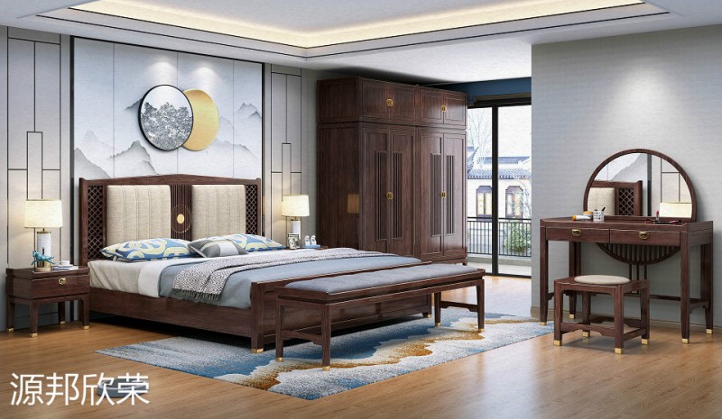 江西南康極簡(jiǎn)新中式家具1