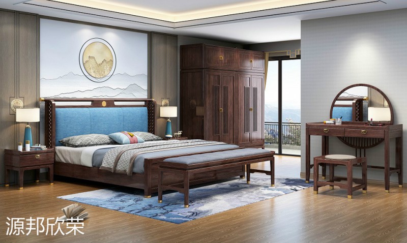 江西南康極簡(jiǎn)新中式家具3