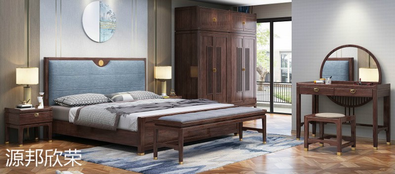 江西南康極簡(jiǎn)新中式家具5