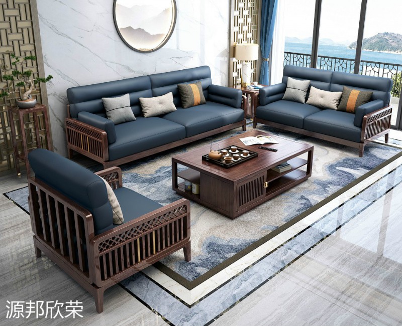 江西南康極簡(jiǎn)新中式家具9