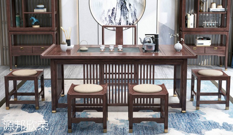 江西南康極簡(jiǎn)新中式家具17