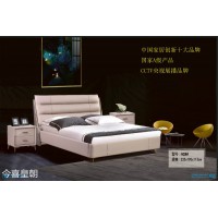 軟體床廠家，休閑皮床、奢華太子床、時尚布床廠家，軟體家具品牌招商，今喜皇朝家居