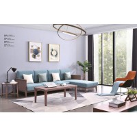 虔南世家意作系列家具：2153# 3+轉(zhuǎn)角沙發(fā)