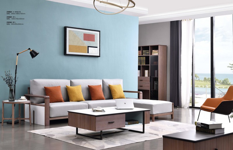 2166# 3+轉(zhuǎn)角沙發(fā)