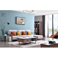 虔南世家意作系列家具：2166# 3+轉(zhuǎn)角沙發(fā)