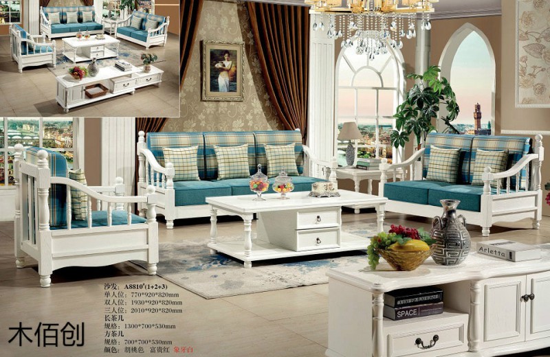 木佰創象牙白美式壓紋家具35