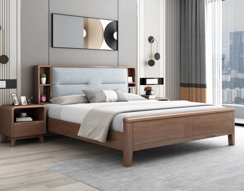 匠者櫻花色系列家具：6809#床