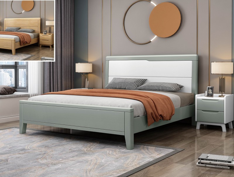 匠者櫻花色系列家具：6802#床