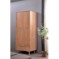 緣之林白蠟木YG801#兩門衣柜