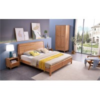 緣之林白蠟木C808#實木床