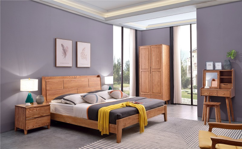 緣之林白蠟木C806#床