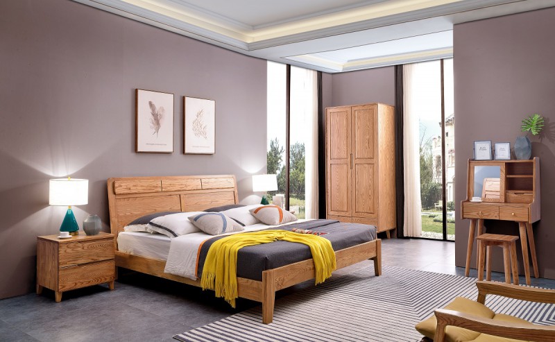 緣之林白蠟木C802#床