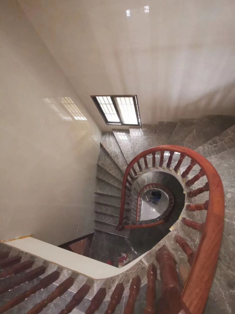 江西贛州實木樓梯廠家工程案例6