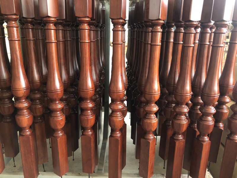 江西贛州實木樓梯廠家工廠實拍4