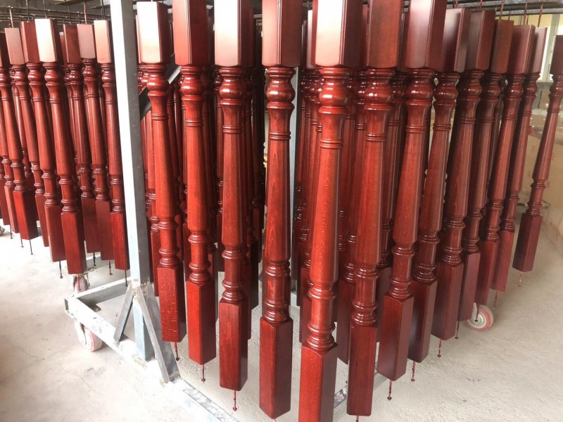 江西贛州實木樓梯廠家工廠實拍5