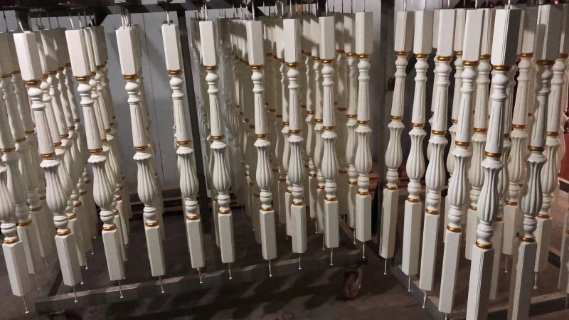 江西贛州實木樓梯廠家工廠實拍10