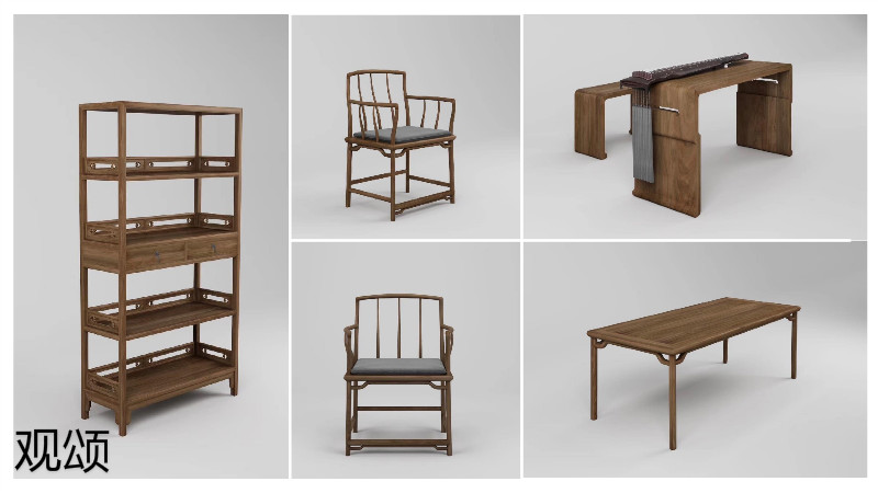 觀頌故宮文創家具、博物館家具廠家50