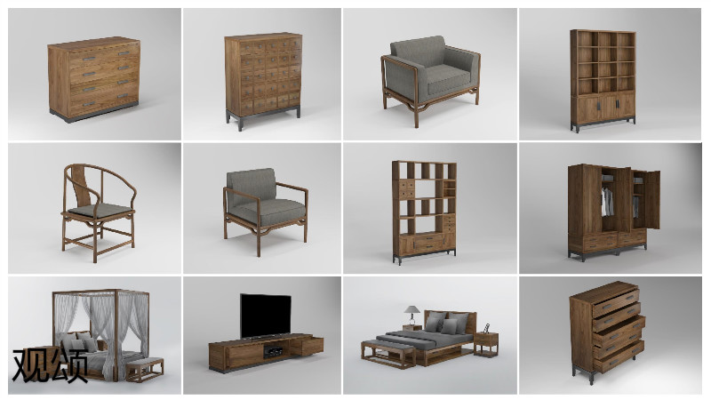 觀頌故宮文創家具、博物館家具廠家54