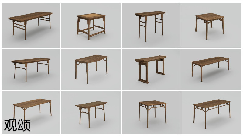 觀頌故宮文創家具、博物館家具廠家56