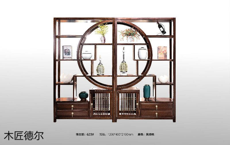 木匠德爾北美紅橡榫卯結(jié)構(gòu)新中式家具9