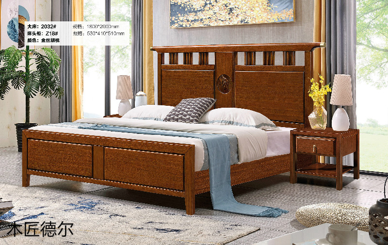 木匠德爾北美紅橡榫卯結(jié)構(gòu)新中式家具19