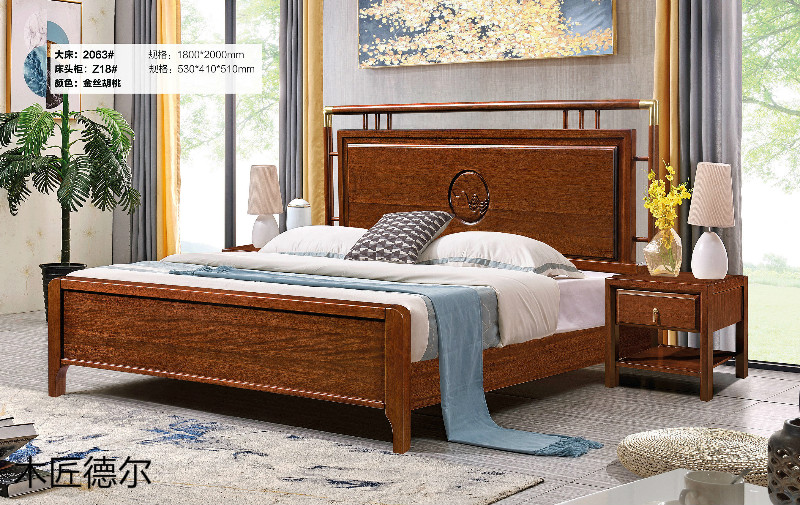 木匠德爾北美紅橡榫卯結(jié)構(gòu)新中式家具23