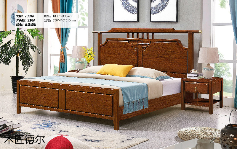 木匠德爾北美紅橡榫卯結(jié)構(gòu)新中式家具25