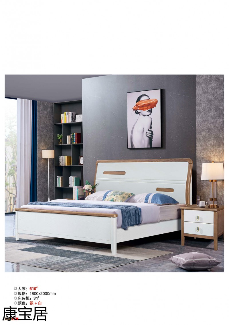 江西南康康寶居極簡輕奢網紅爆款單品床23