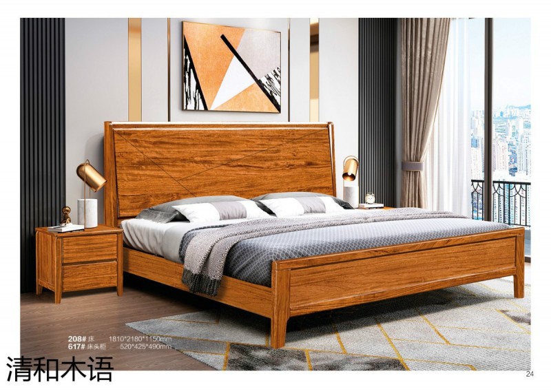 江西南康清和木語烏金木家具18