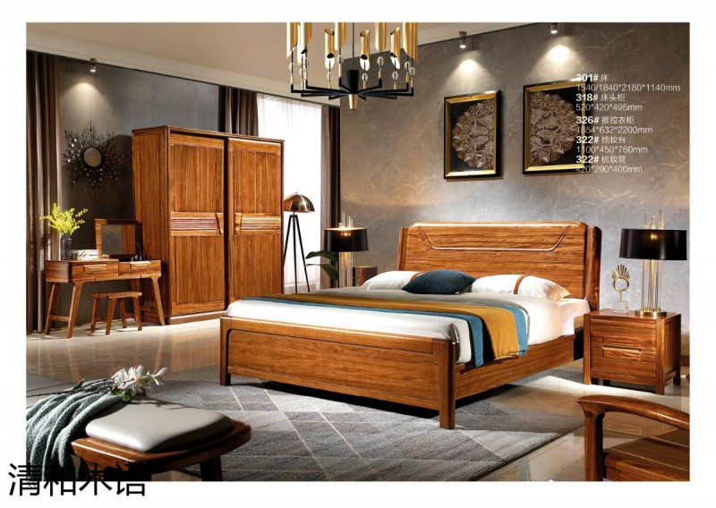 江西南康清和木語烏金木家具25