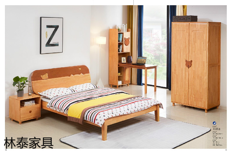 林泰家具&middot;清晨品牌兒童橡木套房家具5