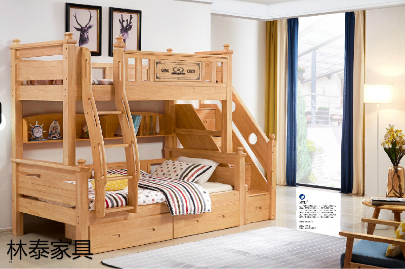 林泰家具&middot;清晨品牌兒童橡木套房家具23