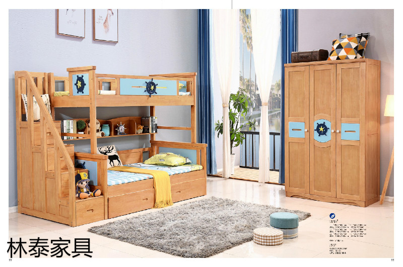 林泰家具&middot;清晨品牌兒童橡木套房家具28