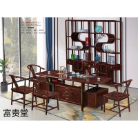 南康實(shí)木茶臺(tái)、原木大板,江西西非花梨、南榆木、胡桃木茶桌大板廠家,富貴堂家具
