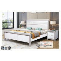 南康現代中式實木床,江西精品爆款實木床廠家,實木床生產廠家,君富豪家居有限公司