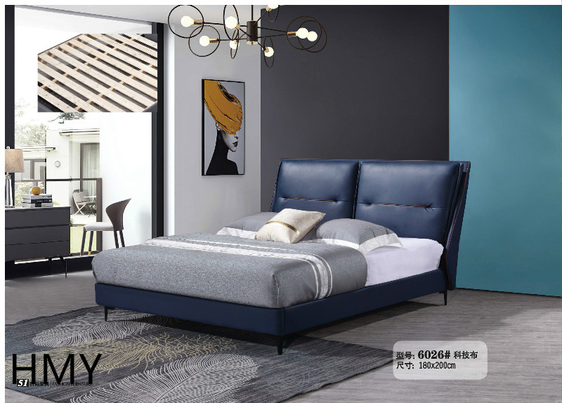 輕奢極簡風格軟體床7