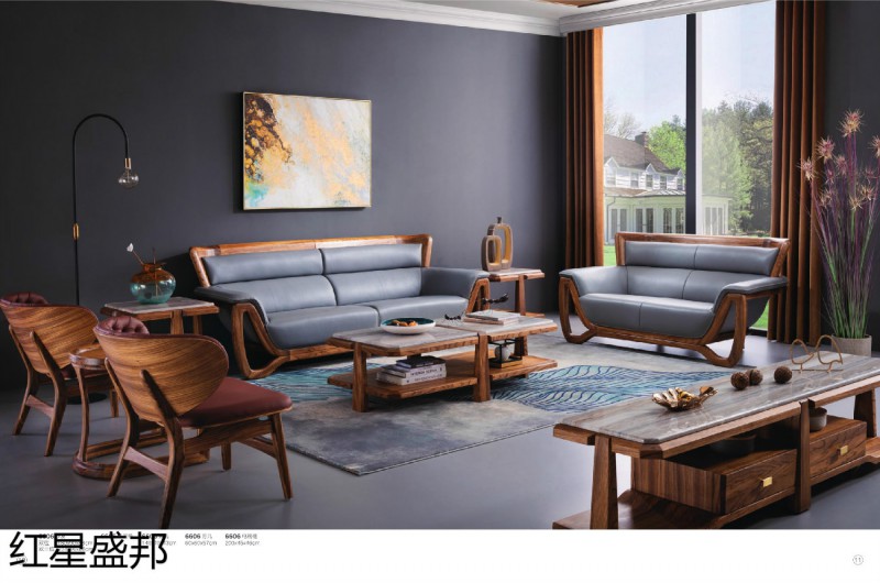 紅星盛邦烏金木家具1