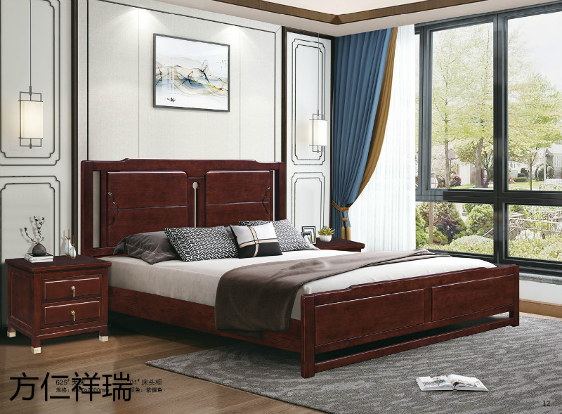 方仁祥瑞新中式套房家具10