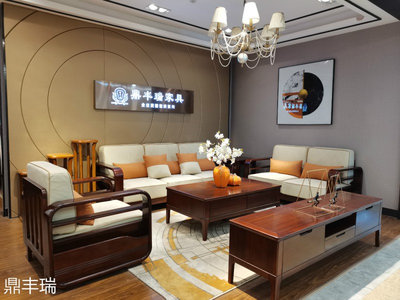 鼎豐瑞金絲黃檀木家具展廳4