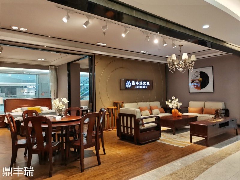 鼎豐瑞金絲黃檀木家具展廳5