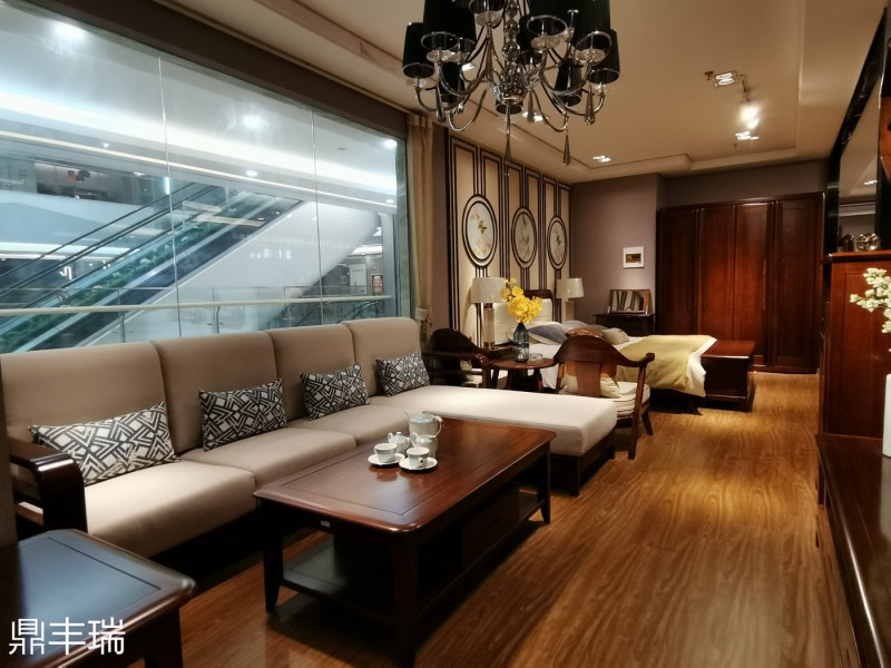 鼎豐瑞金絲黃檀木家具展廳6